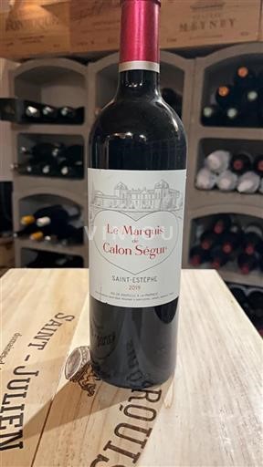 Bordeaux Saint-Estèphe Château Calon Ségur Le Marquis 2019