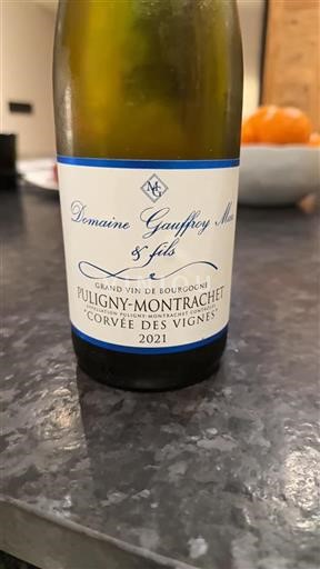 Burgundsko Puligny-Montrachet Premier Cru Domaine Gauffroy Corvée des Vignes 2021