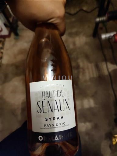 Languedoc ja Roussillon Pays d'Oc Ormarine Haut de Sénaux 2023