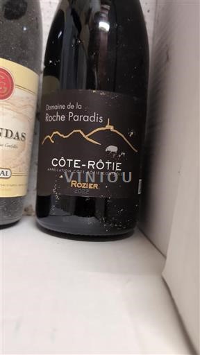 Rhônedalen Côte-rôtie Domaine La Roche Paradis Rozier 2022