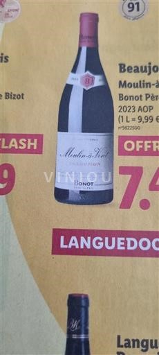 Beaujolais Moulin-à-vent Bonot Tradition 2023