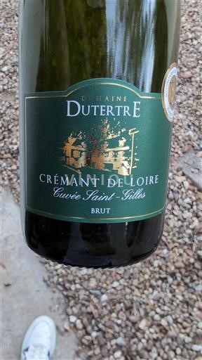 Valle della Loira Crémant-de-Loire Domaine Dutertre Saint-Gilles Senza annata