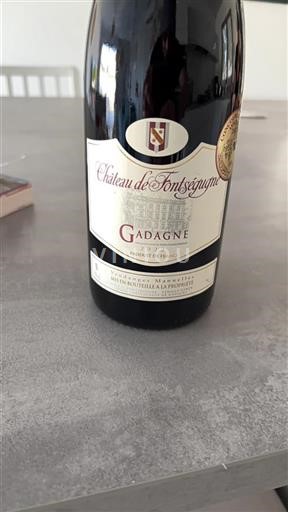 Rhônen laakso Côtes-du-rhône-villages Château Fontségugne 2022