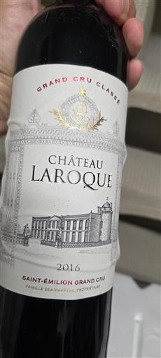 Bordeaux Saint-Émilion Grand Cru Château Laroque 2016