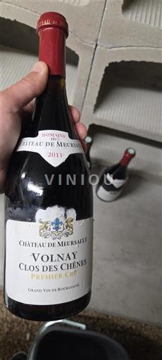 Bourgogne Volnay Premier Cru Château Meursault Clos des Chênes 2011
