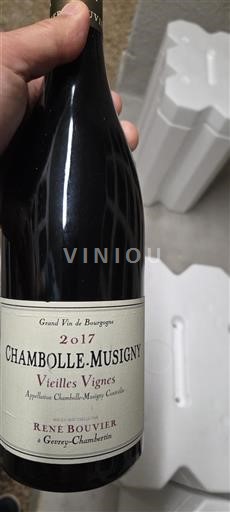 Burgundsko Chambolle-Musigny René Bouvier Vieilles Vignes 2017