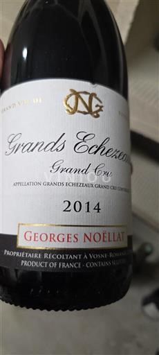 Burgundsko Grands-échézeaux Grand Cru Georges Noellat 2014