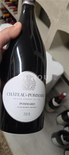 Borgogna Pommard Premier Cru Château Pommard Clos Marey-Monge 2019