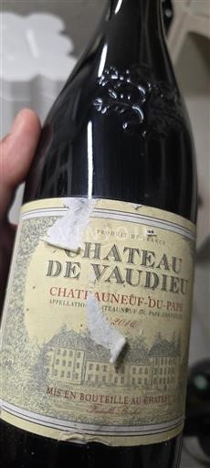 Údolí Rhôny Châteauneuf-du-Pape Vaudieu 2010