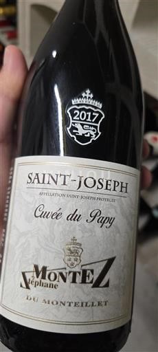 Rhône-dalen Saint-Joseph Monteillet du Papy 2017