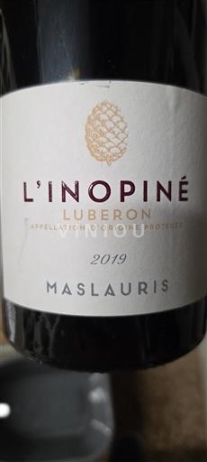 Valle del Rodano Luberon Maslauris L'Inopiné 2019
