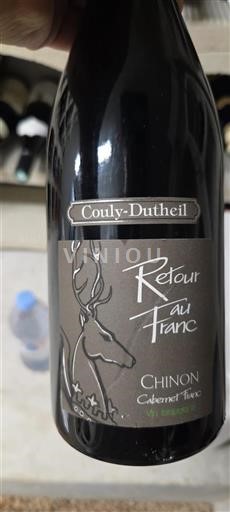 Údolí Loiry Chinon Couly-Dutheil Retour au Franc Neročník