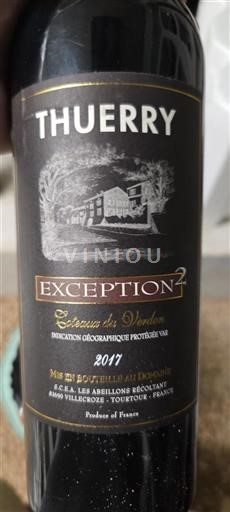 Provence, Unteres Rhônetal, Korsika Coteaux du Verdon Domaine Thuerry Exception² 2017