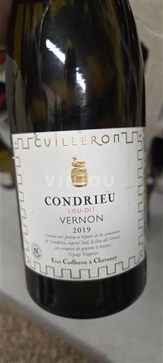 Valle del Rodano Condrieu Yves Cuilleron Vernon 2019