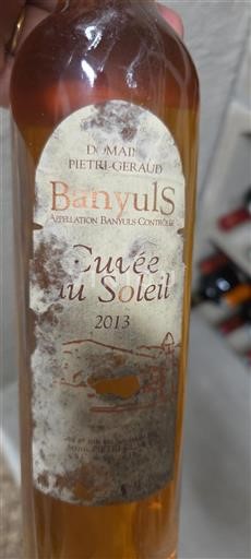 Roussillon Banyuls Domaine Pietri-Geraud du Soleil 2013
