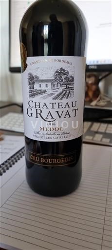 Bordeaux Médoc Cru Bourgeois Château Gravat 2016