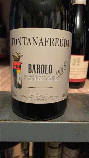 Piemonte Barolo Fontanafredda 2015