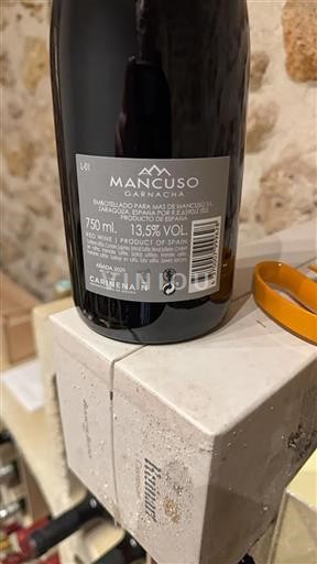 Aragon Cariñena Mancuso Garnacha 2021