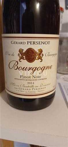 Bourgogne Gérard Persenot 2014