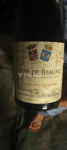 Burgundsko Côte-de-Beaune Domaine Lycée Viticole 2019