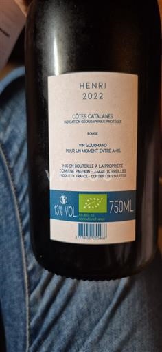 Linguadoca e Rossiglione Côtes catalanes Domaine Pagnon Henri 2022