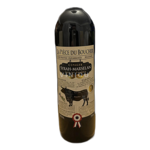 Vin Rouge sec La Pièce du Boucher 2023 France Languedoc et Roussillon Pays d'oc IGP