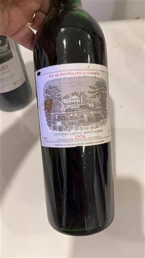 Bordeaux Pauillac Grand Cru Château Lafite Rothschild 1974