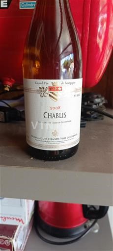 Bourgogne Chablis Domaine Des Grands Vins de France 2008