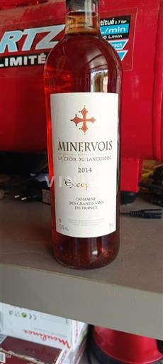 Languedoc Minervois La Croix du Languedoc Exception 2014