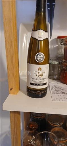 Alsasko Alsasko Grand Cru Grand Cru Pfaff Goldert 2014