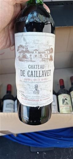 Bordeaux Premières Côtes de Bordeaux Château Caillavet 1984