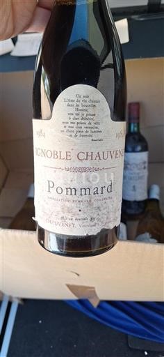 Burgundsko Pommard Vignoble Chauvenet 1984