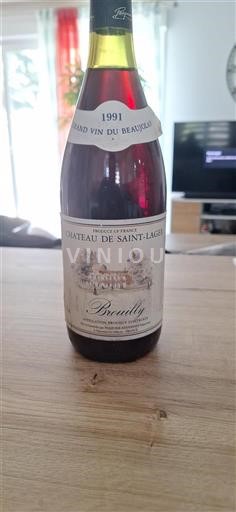 Beaujolais Brouilly Château Saint-Lager 1991