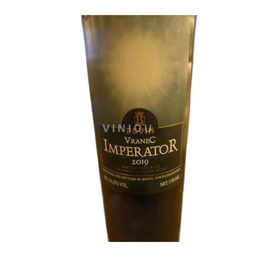 Vardarvallei Tikveš Bovin Vranec Imperator 2019