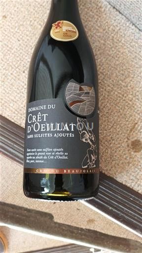 Beaujolais Domaine Crêt Oeillat Icke årgångsbetecknad