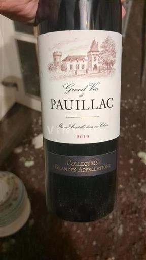 Bordeaux Pauillac Grand Cru Collection Grandes Appellations 2019