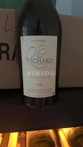 Jura Côtes du Jura Victor Richard Le Paradis 2019