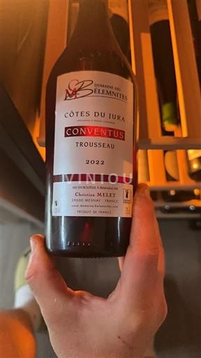 Jura Côtes du Jura Domaine Des Bélemnites Conventus 2022