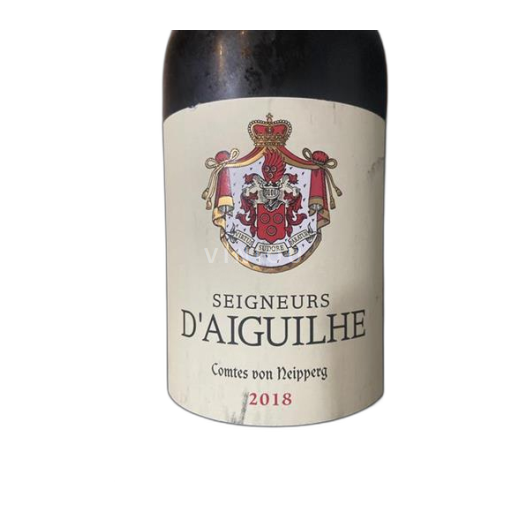 Bordeaux Castillon-côtes-de-bordeaux Seigneurs Aiguilhe Comtes von Neipperg 2018