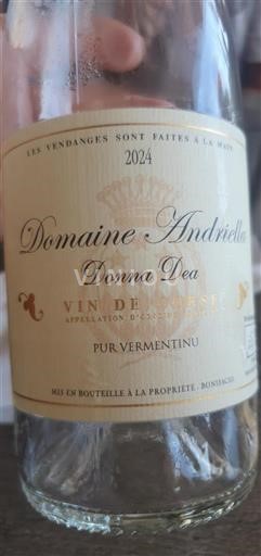 Languedoc et Roussillon Val de Cesse Domaine Andriella Donna Dea 2024