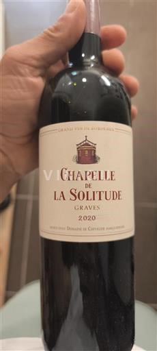 Bordeaux Graves Domaine Chevalier Chapelle de La Solitude 2020