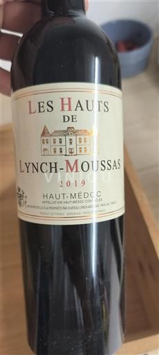Burdeos Haut-Médoc Château Lynch-Moussas Les Hauts de 2019