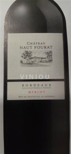 Bordeaux Château Haut Fourat Merlot 2021
