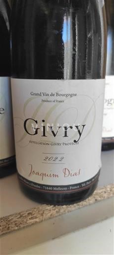 Borgogna Givry Joaquim Dias 2022
