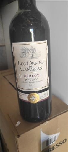 Languedoc et Roussillon Pays d'oc Les Ormes de Cambras Réservée 2019