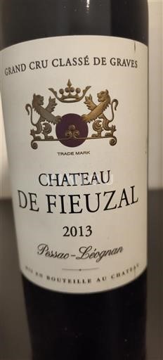 Bordeaux Pessac-Léognan Grand Cru Château Fieuzal 2013