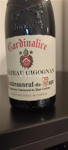 Rhônetal Châteauneuf-du-Pape Château Gigognan Cardinalice Ohne Jahrgang
