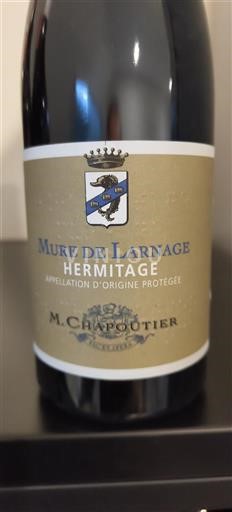 Valle del Rodano Hermitage M. Chapoutier Mure de Larnage Senza annata