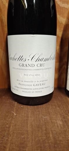 Burgundsko Ruchottes-chambertin Grand Cru Françoise Gaveau 2005