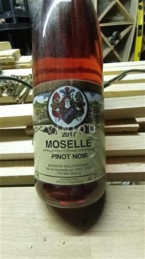 Lorena Moselle Mansion Welferinger Pinot Noir 2017